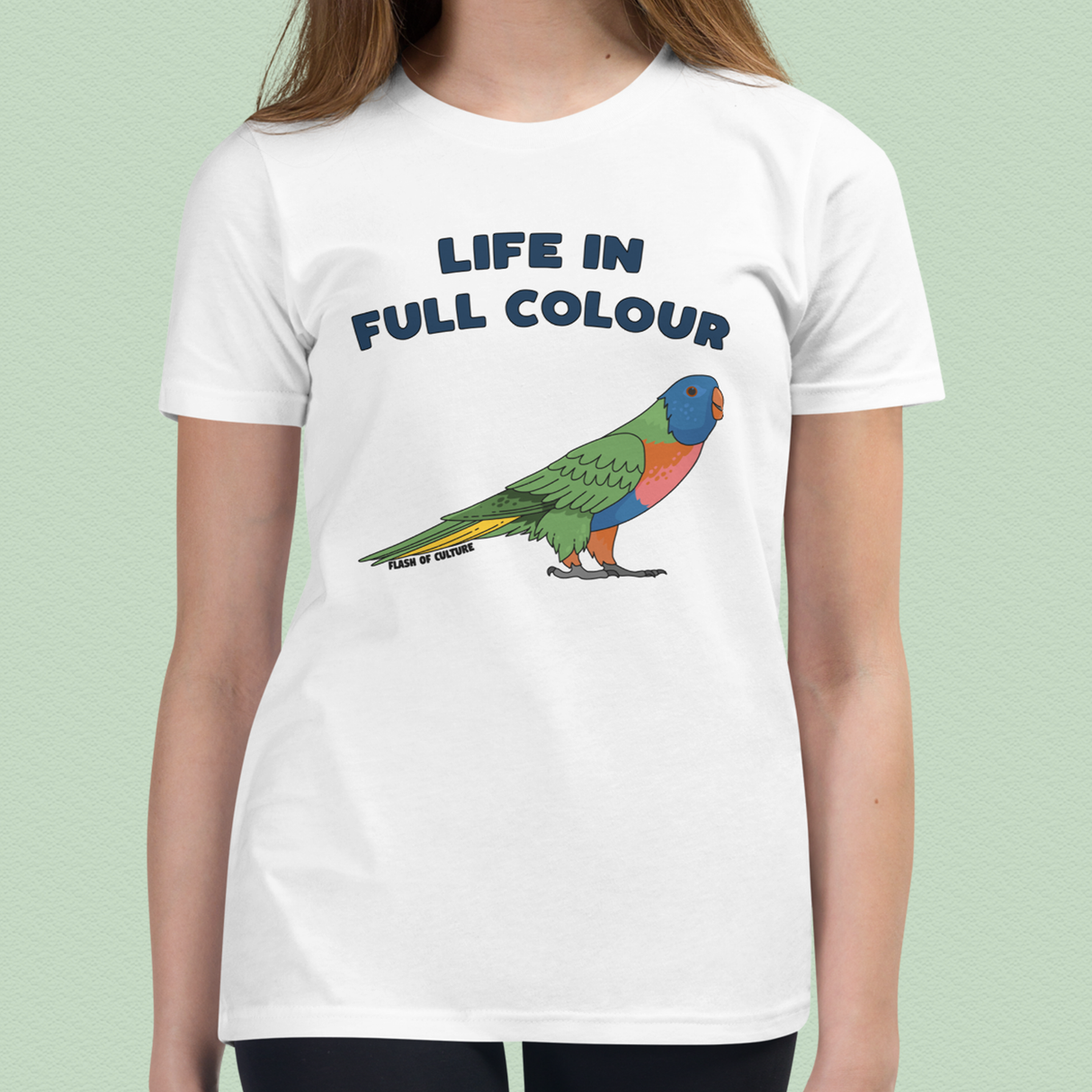 Rainbow Lorikeet Life In Full Colour T-Shirt Kids