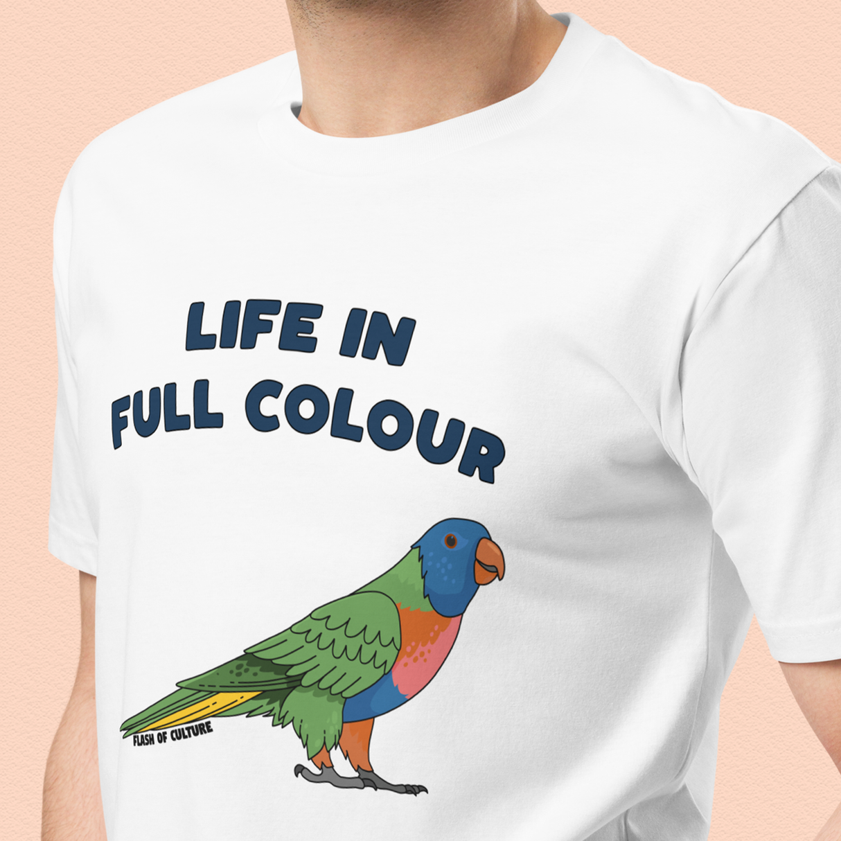 Rainbow Lorikeet T-Shirt Life In Full Colour