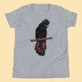 Australian Black Cockatoo Kids T-Shirt