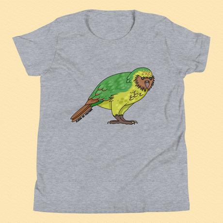 New Zealand Kakapo Kids T-Shirt for Bird Lovers