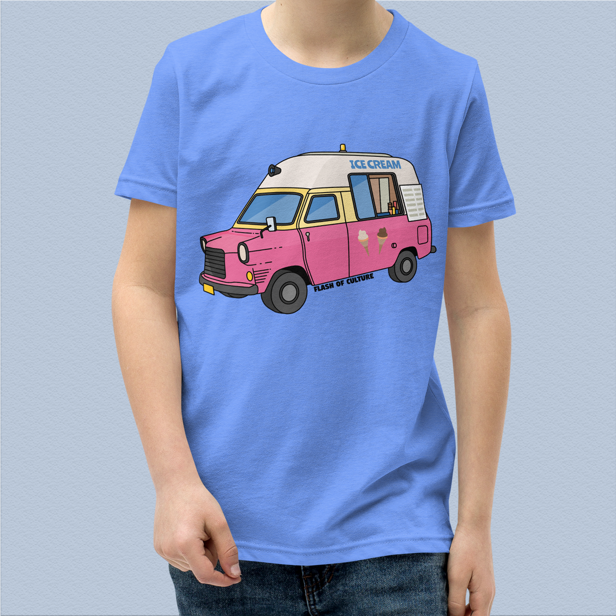 Mr. Whippy Ice Cream Van Kids T-Shirt