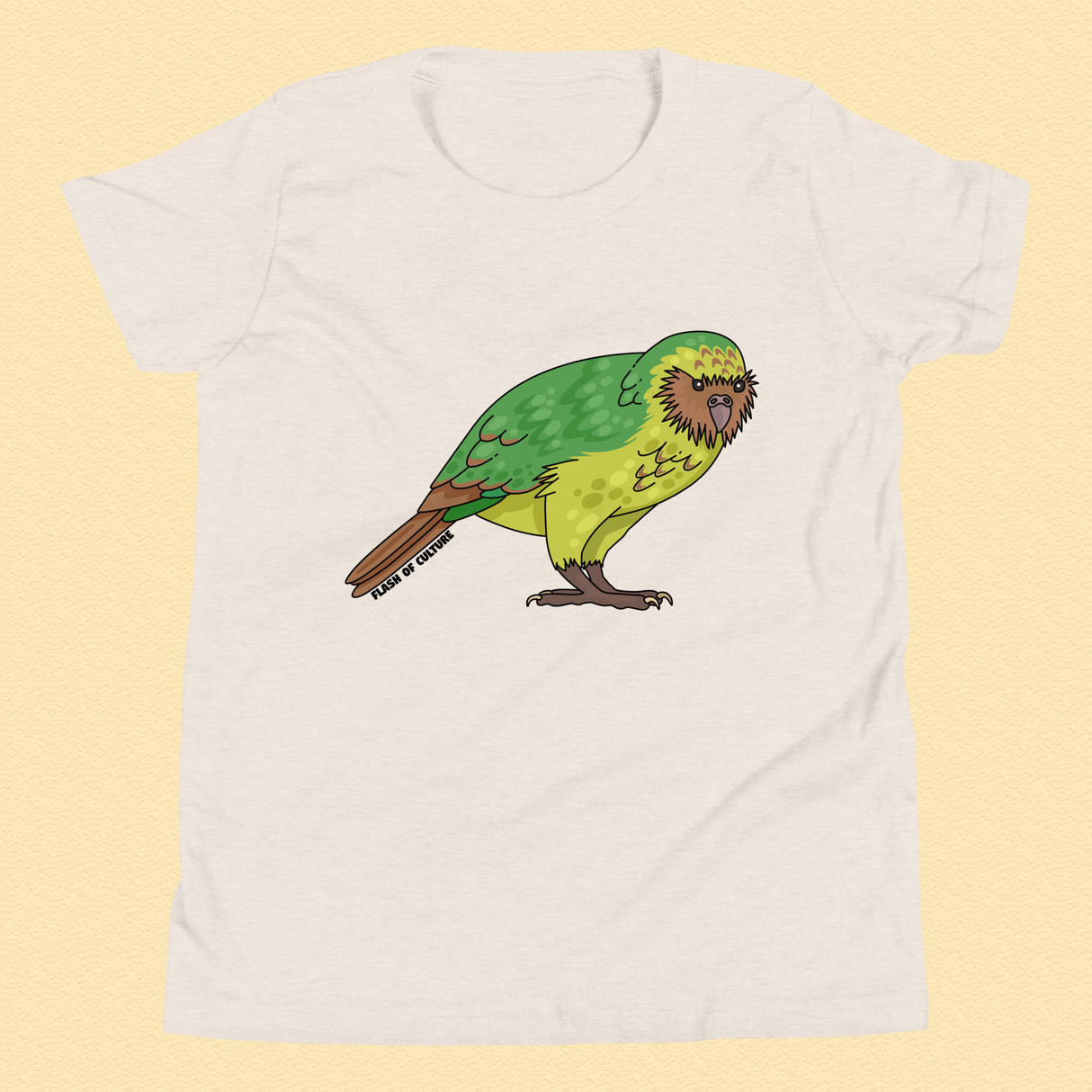 New Zealand Kakapo Kids T-Shirt for Bird Lovers