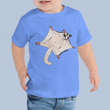 Sugar Glider Kids' T-Shirt, Australian Animal Design, Ages 2–5 Years