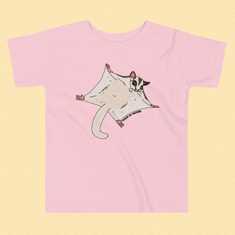 Sugar Glider Kids' T-Shirt, Australian Animal Design, Ages 2–5 Years