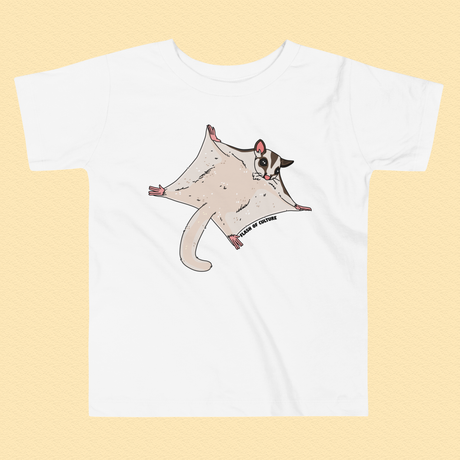 Sugar Glider Kids' T-Shirt, Australian Animal Design, Ages 2–5 Years