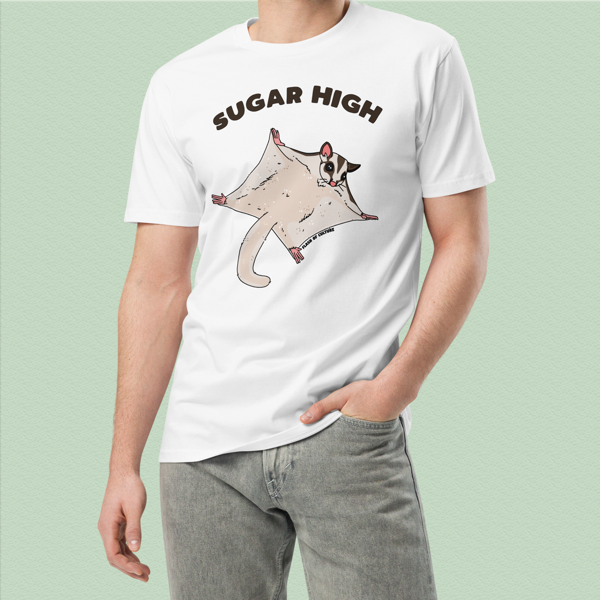 Sugar High Sugar Glider T-Shirt Adult Unisex