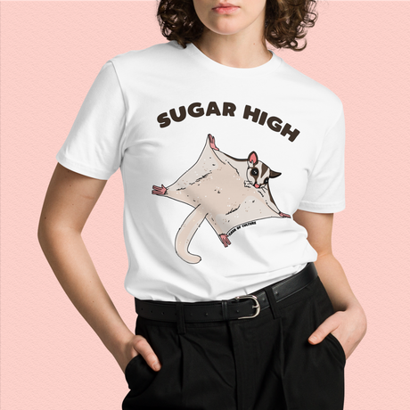 Sugar High Sugar Glider T-Shirt Adult Unisex