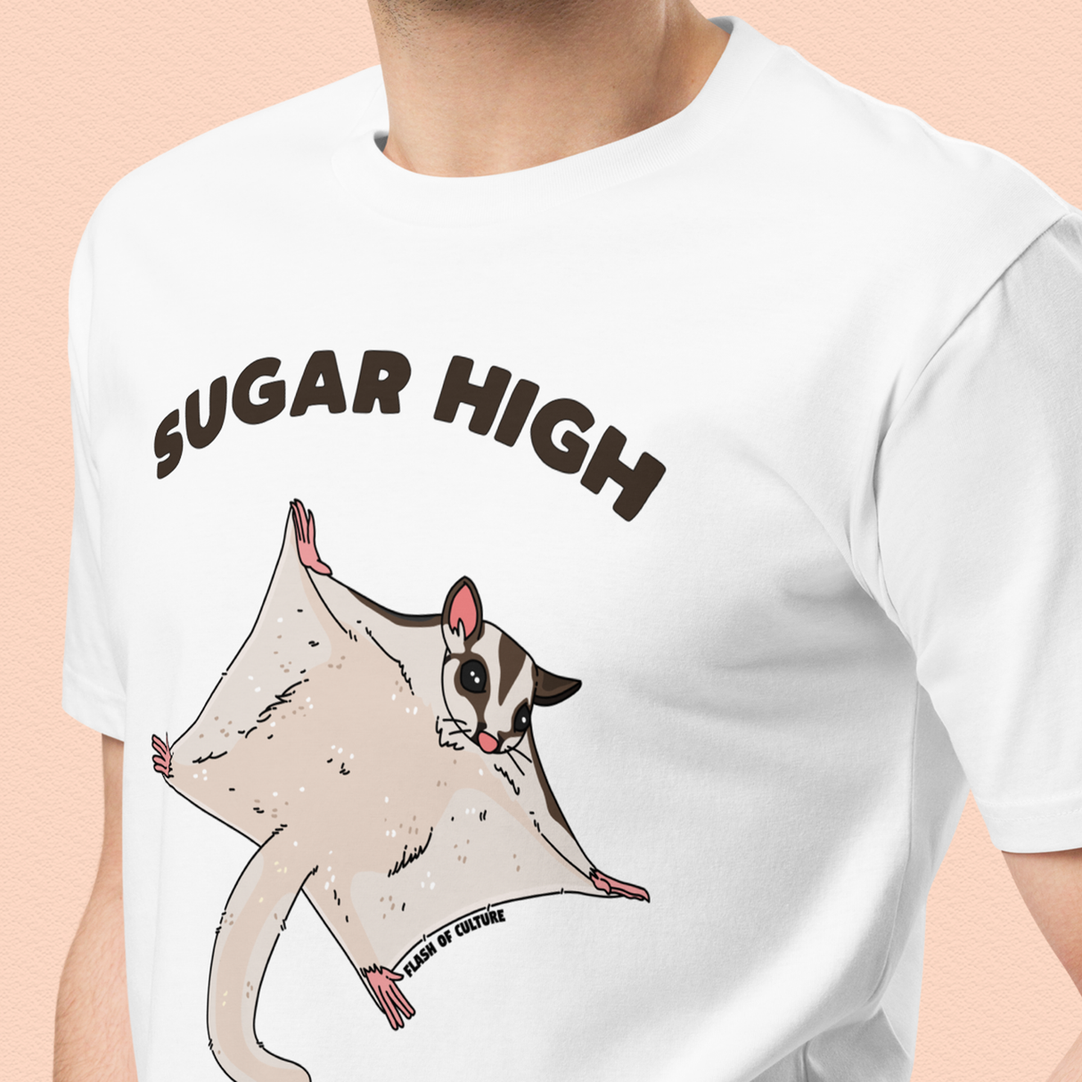 Sugar High Sugar Glider T-Shirt Adult Unisex