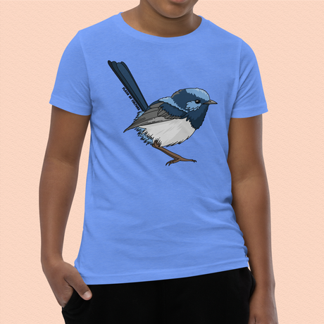 Superb Fairy Wren T-Shirt for Kids