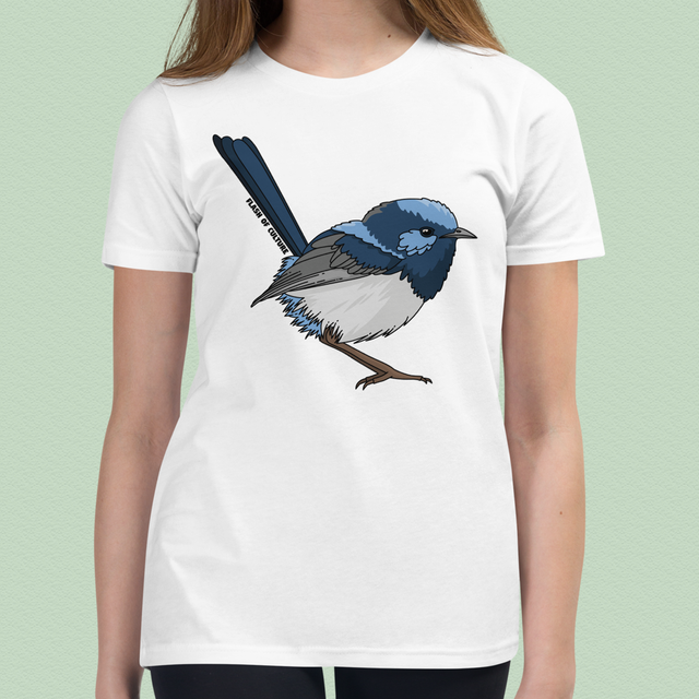 Superb Fairy Wren T-Shirt for Kids