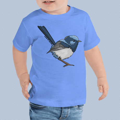 Superb Fairy Wren T-Shirt Kids Size 2-5 years