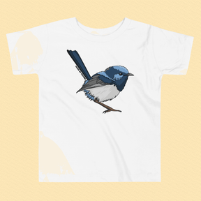 Superb Fairy Wren T-Shirt Kids Size 2-5 years