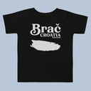 Brač Croatia Island T-Shirt Kids Size 2-5 years