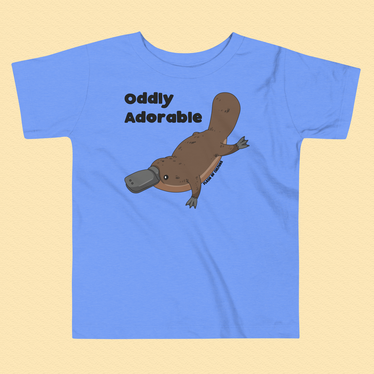 Platypus Toddler T-Shirt, Oddly Adorable Slogan