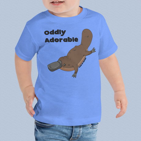 Platypus Toddler T-Shirt, Oddly Adorable Slogan