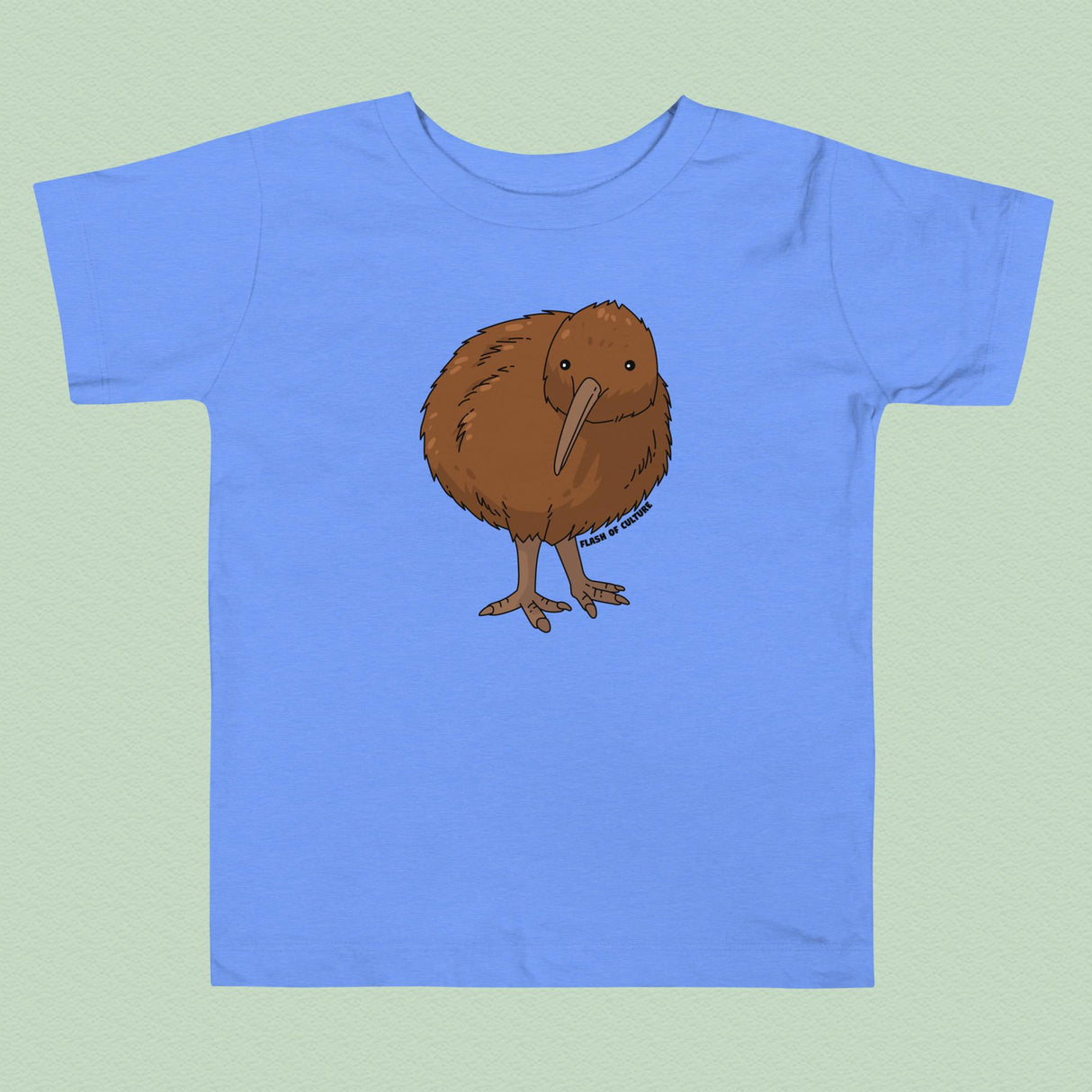 Kiwi Bird Toddler T-Shirt | New Zealand Wildlife Design for Little Adventurers