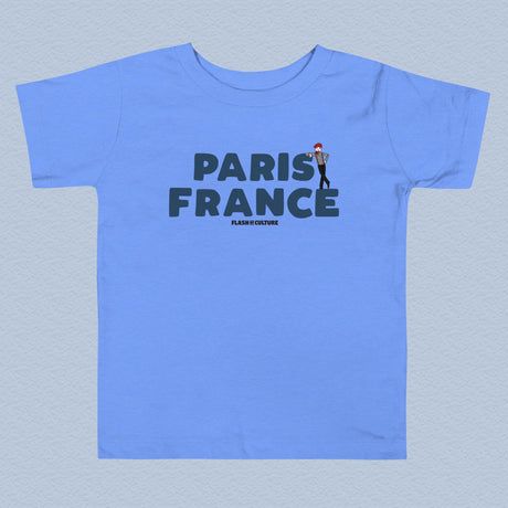 Paris France Kids T-Shirt with mime