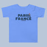 Paris France Kids T-Shirt with mime