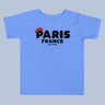 Paris France Beret T-Shirt Kids Unisex