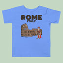 Rome Italy Colosseum Gladiator T-Shirt Kids Size 2-5 years