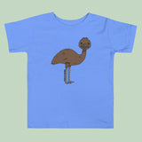 Australian Emu Kids T-Shirt 2-5 years