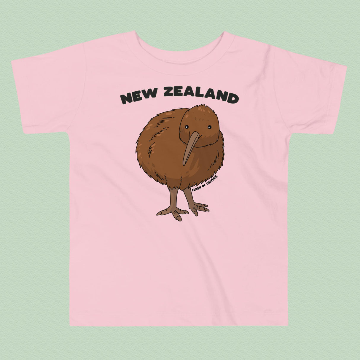 New Zealand Kiwi Toddler T-Shirt