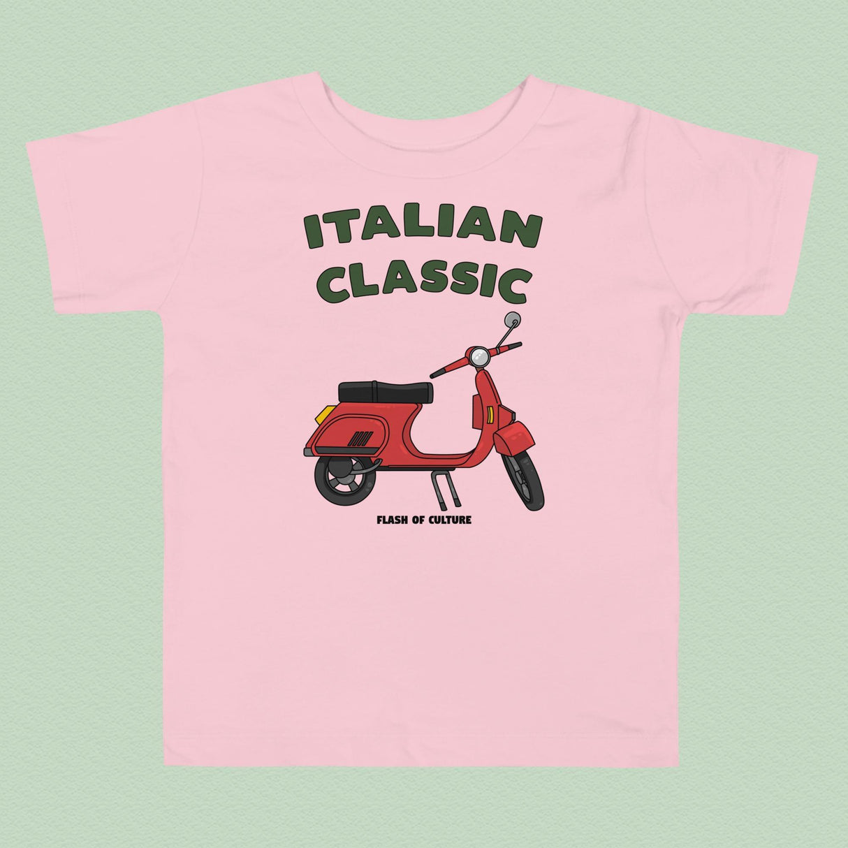 Italian Classic Vespa Scooter T-Shirt