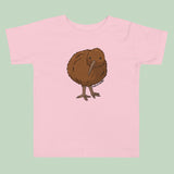 Kiwi Bird Toddler T-Shirt | New Zealand Wildlife Design for Little Adventurers