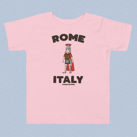 Rome Italy Kids Tshirt with Gladiator