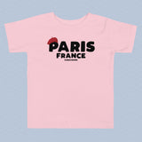 Paris France Beret T-Shirt Kids Unisex