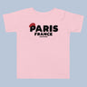 Paris France Beret T-Shirt Kids Unisex