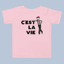 C'est La Vie T-Shirt Kids, French Tshirts Size 2-5 years