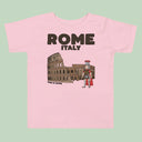 Rome Italy Colosseum Gladiator T-Shirt Kids Size 2-5 years