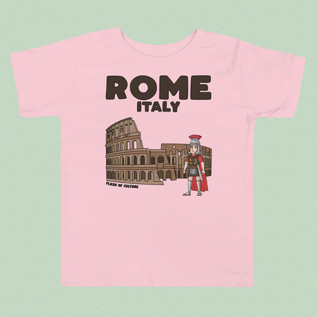 Rome Italy Colosseum Gladiator Kids T-shirt Ages 2-5