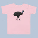 Australian Cassowary T-Shirt Kids Size 2-5 years