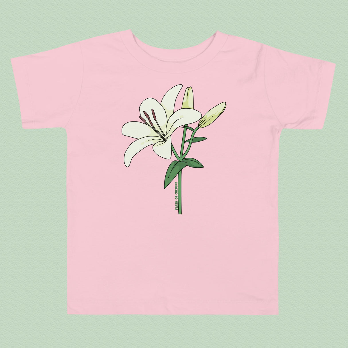 Italian Lily T-Shirt Kids Size 2-5 years