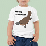 Platypus Toddler T-Shirt, Oddly Adorable Slogan