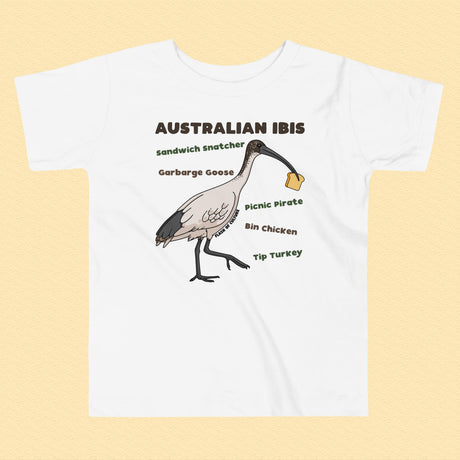 Australian Ibis Bin Chicken T-Shirt for Toddlers