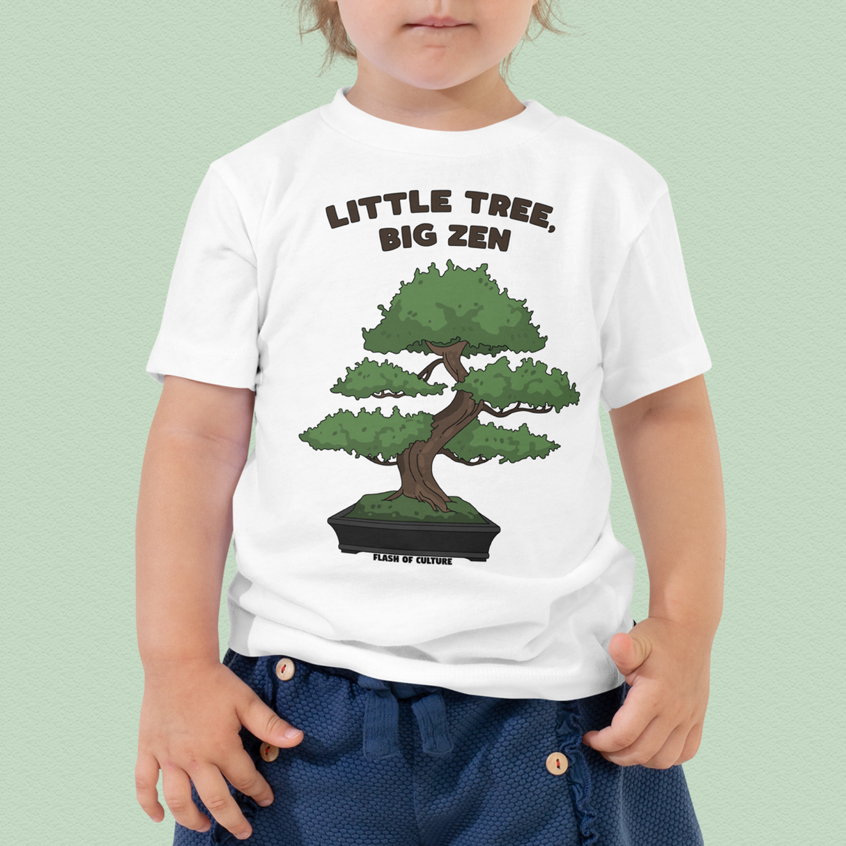 Bonsai T-Shirt Small Tree, Big Zen Toddler