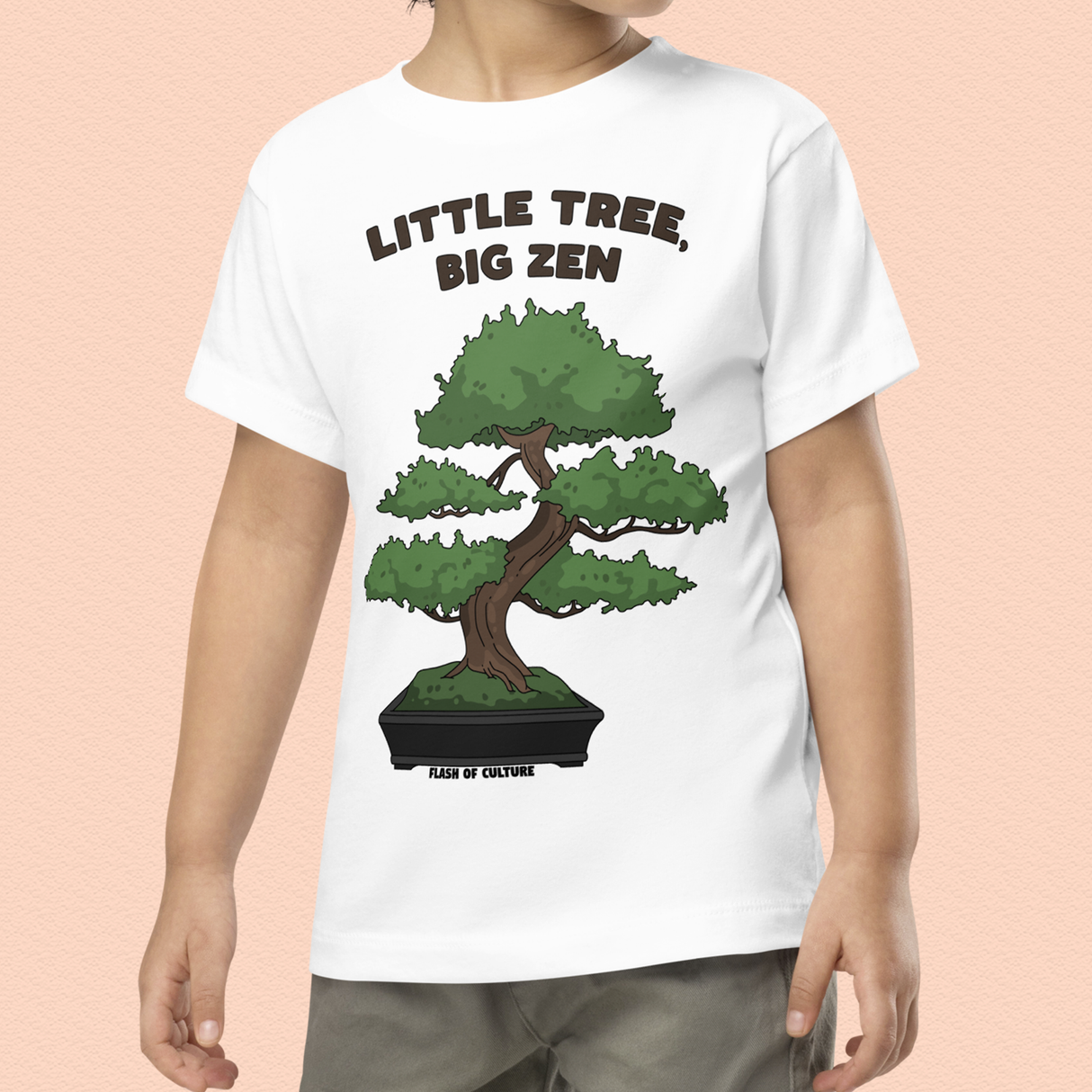 Bonsai T-Shirt Small Tree, Big Zen Toddler