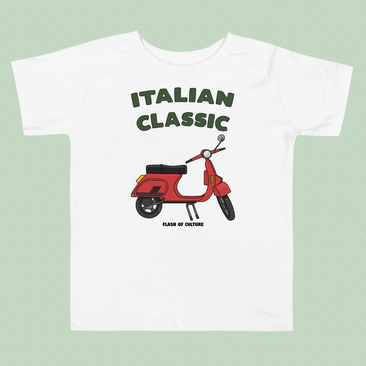 Italian Classic Vespa Scooter T-Shirt