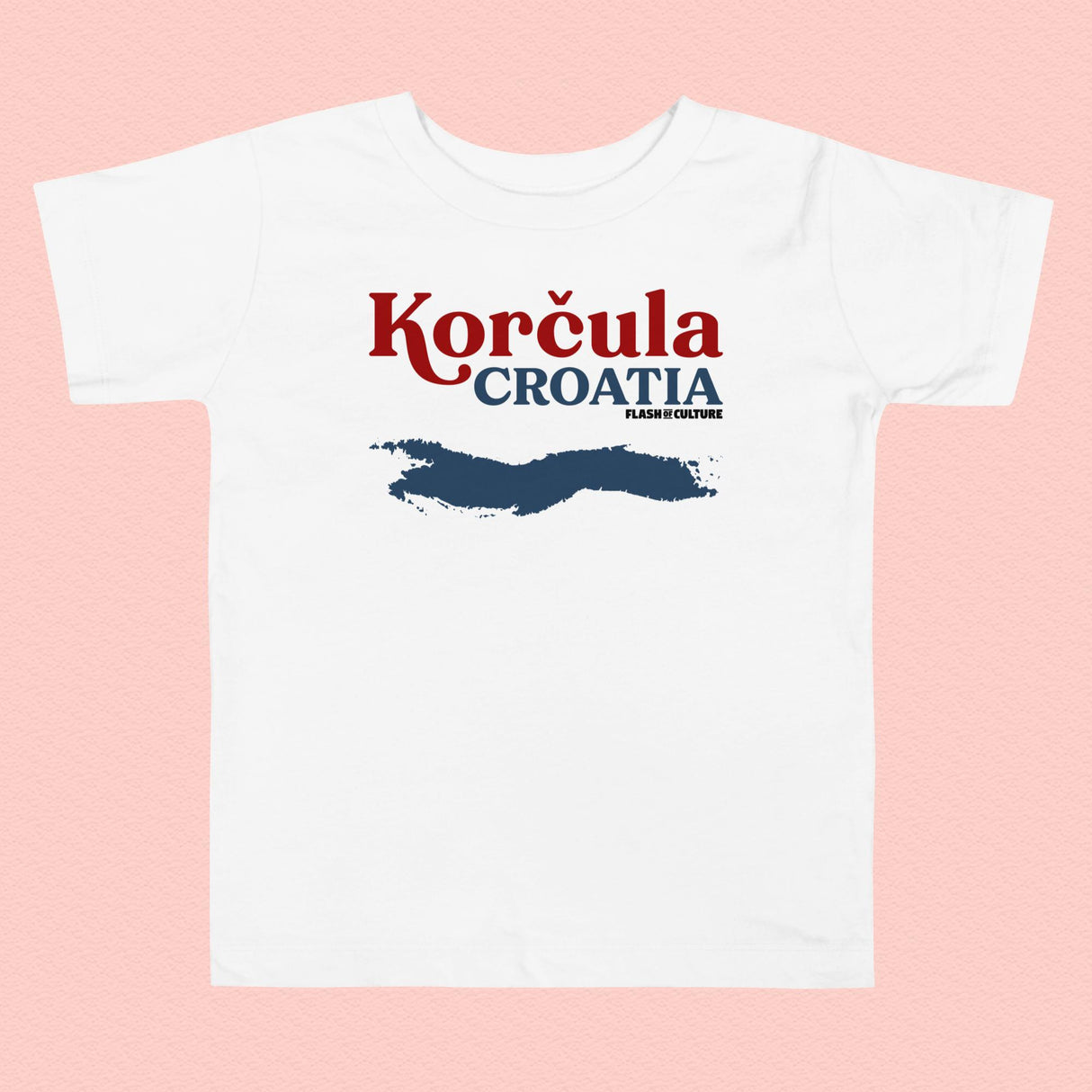 Korčula Croatia Toddler Shirt Cotton T-Shirt