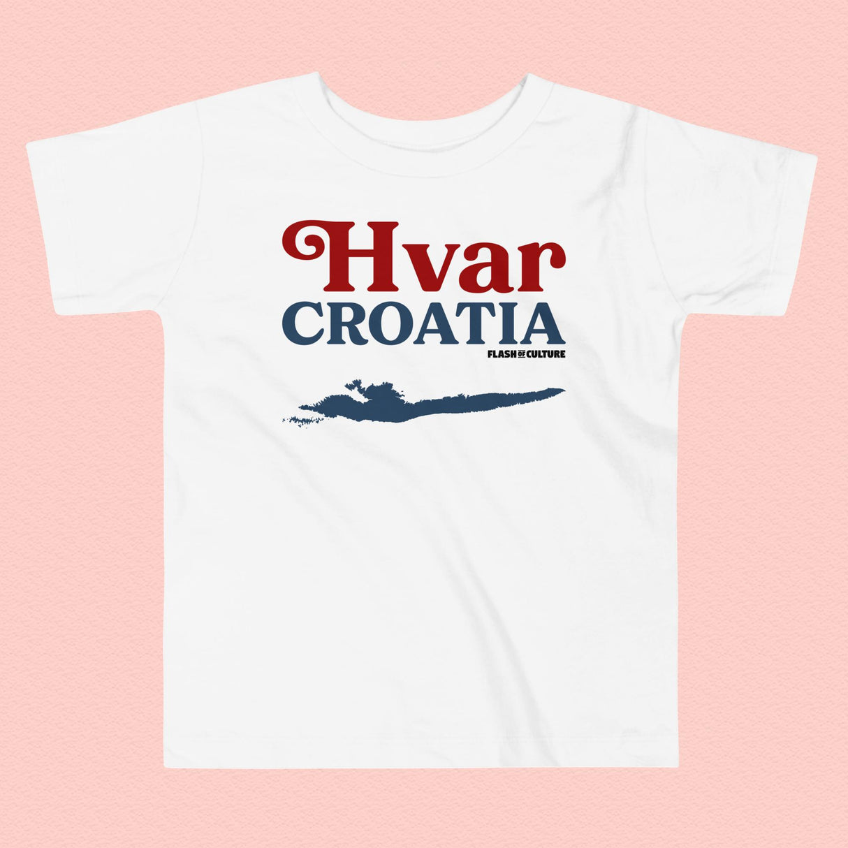 Hvar Croatia Island T-Shirt Toddler