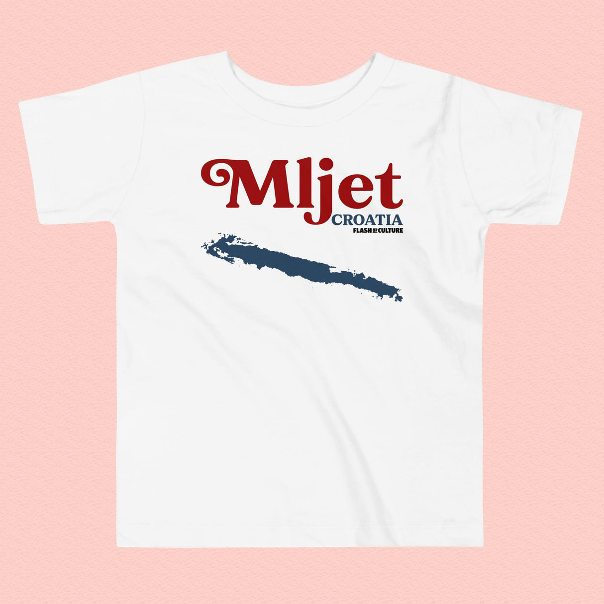 Mljet Croatian Island T-Shirt Toddler