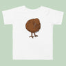 Kiwi Bird Toddler T-Shirt | New Zealand Wildlife Design for Little Adventurers