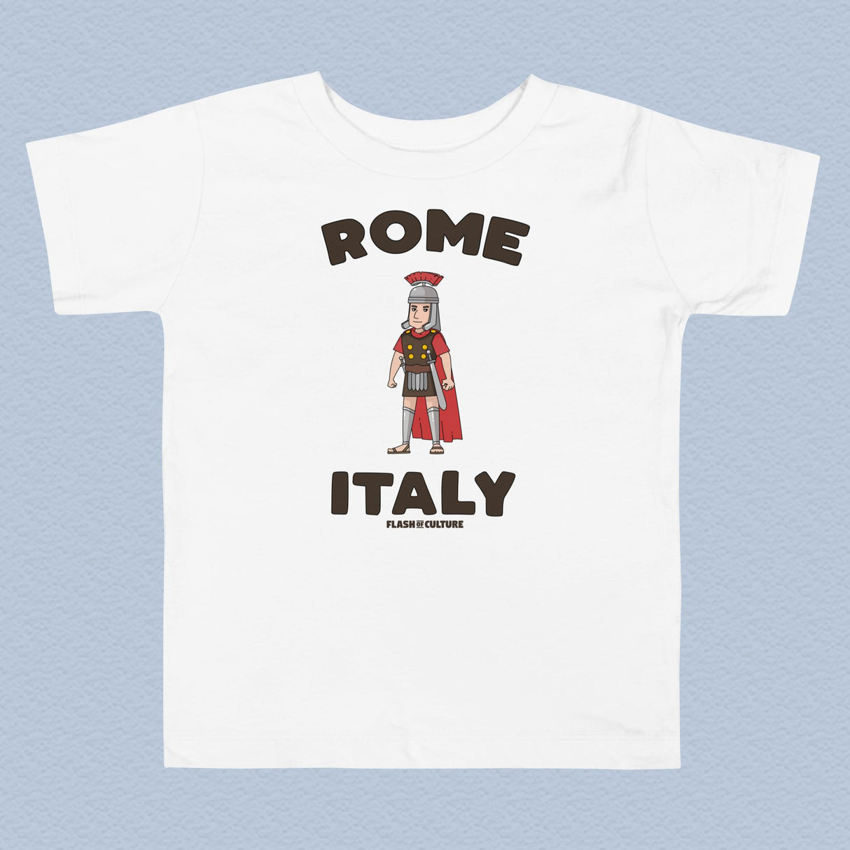 Rome Italy Kids Tshirt with Gladiator