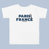 Paris France Kids T-Shirt with mime