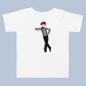 French Mime T-Shirt Kids Size 2-5 years