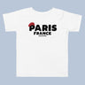 Paris France Beret T-Shirt Kids Unisex