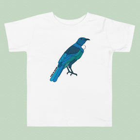 New Zealand Tui Bird T-Shirt Kids Size 2-5 years
